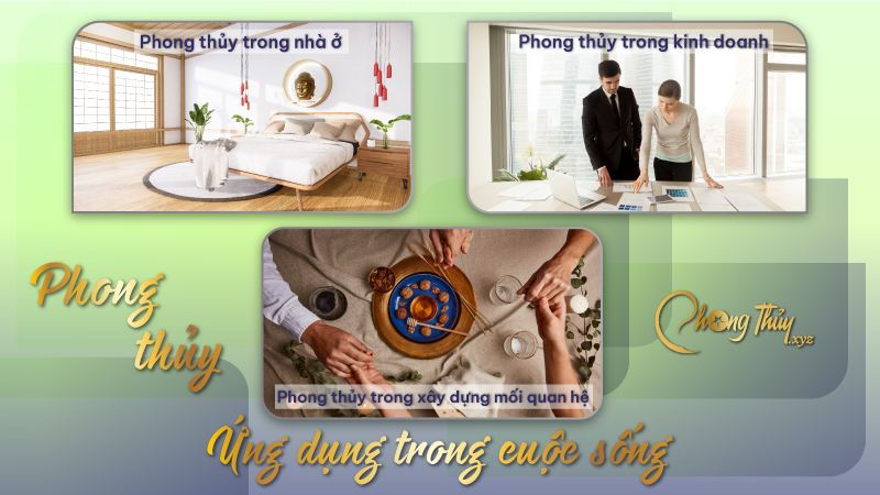 Phong thủy ứng dụng trong cuộc sống